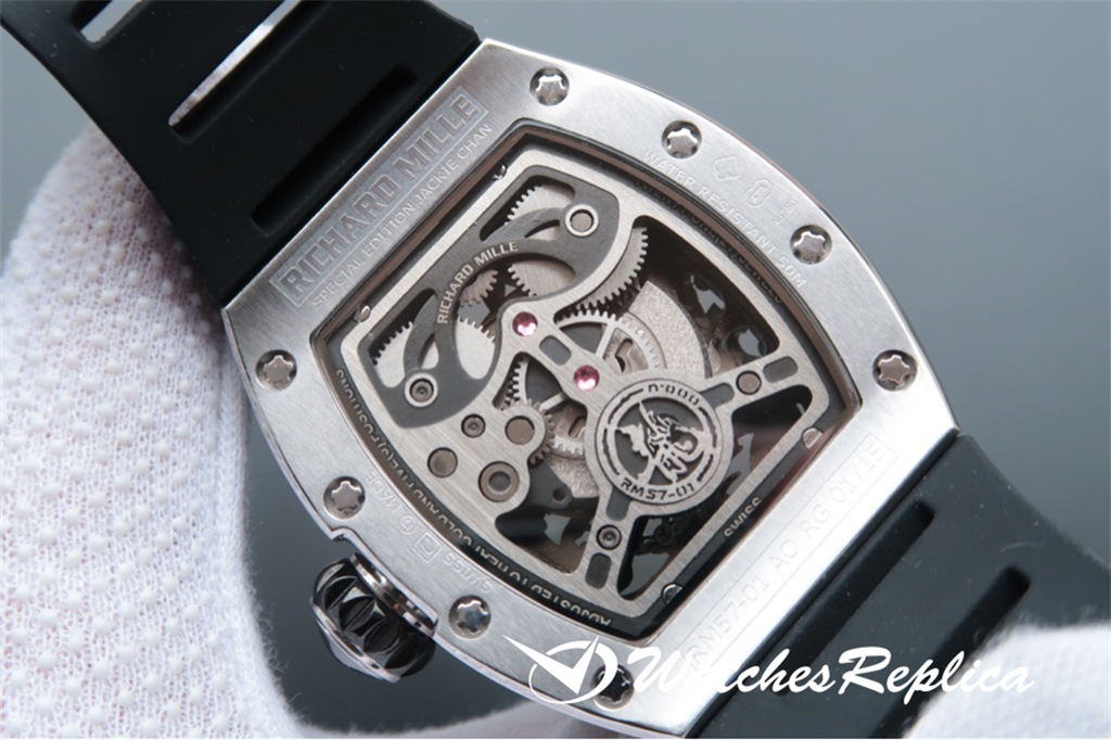 Caldo A Buon Mercato Richard Mille RM57-01 L'Ultima "Jackie Chan Series" Dragon E Phoenix Orologi Replica-5