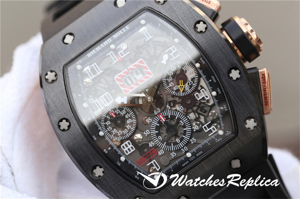 Richard Mille RM011 Orologi Replica Da Uomo-3