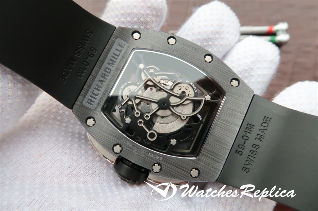 AAA Richard Mille RM Tzp Tetragonal Zirconia Orologi Replica Per Alloggi In Porcellana Policristallina-5