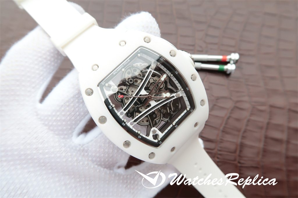 Design Esatto Richard Mille RM Tzp Tetragonal Zirconia Orologi Replica In Porcellana In Porcellana-1