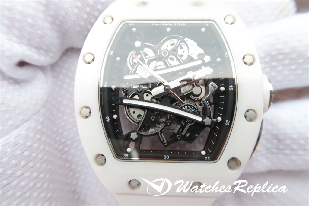 Design Esatto Richard Mille RM Tzp Tetragonal Zirconia Orologi Replica In Porcellana In Porcellana-2