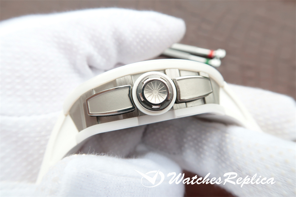 Design Esatto Richard Mille RM Tzp Tetragonal Zirconia Orologi Replica In Porcellana In Porcellana-4