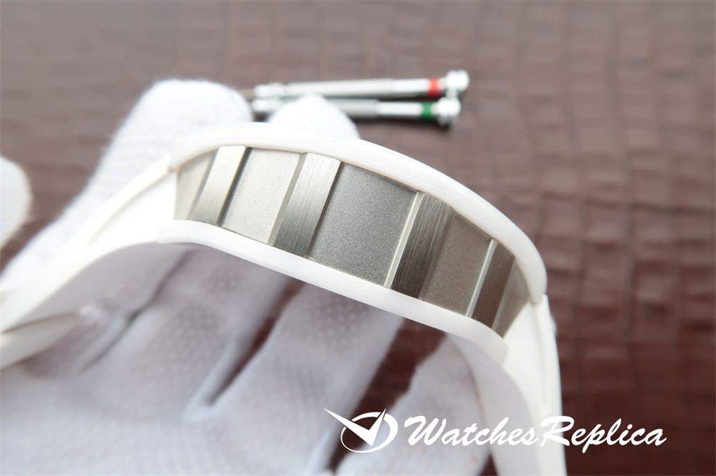 Design Esatto Richard Mille RM Tzp Tetragonal Zirconia Orologi Replica In Porcellana In Porcellana-5