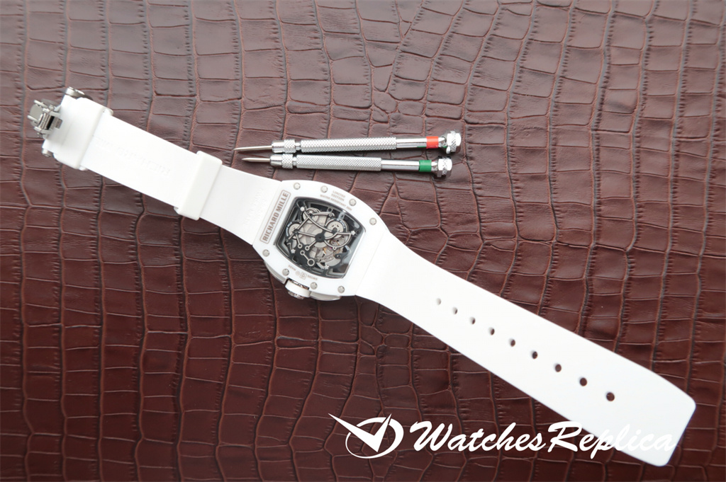 Design Esatto Richard Mille RM Tzp Tetragonal Zirconia Orologi Replica In Porcellana In Porcellana-7