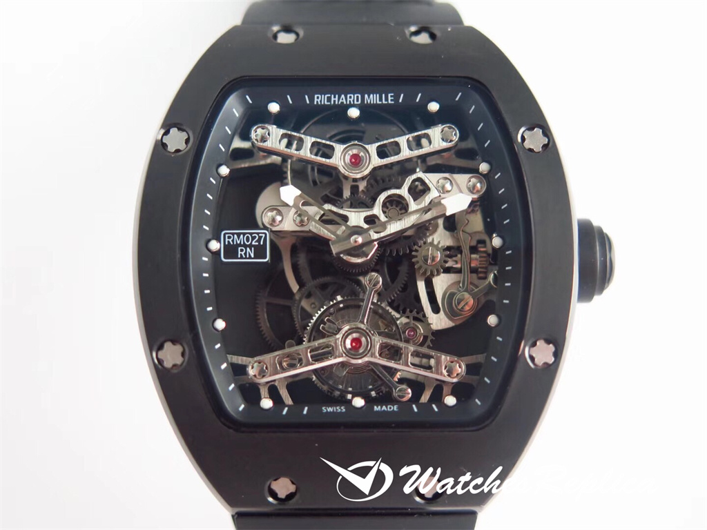 Hot Economici Richard Mille RM027 Orologi Replica Tourbillon-3