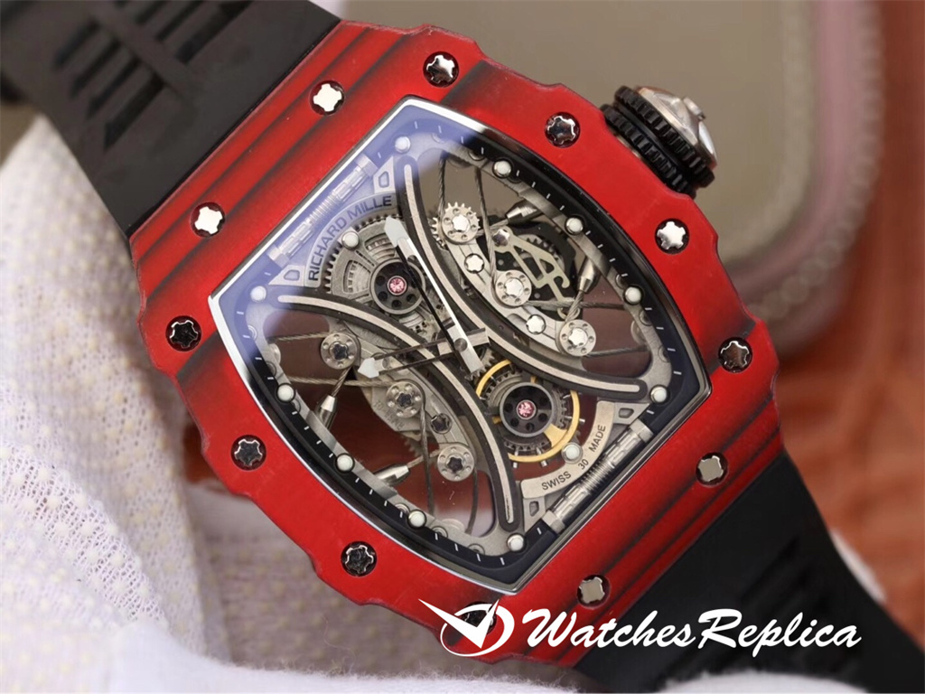 Richard Mille RM53-01 Tpt Carbon Fibre Orologi Replica-1