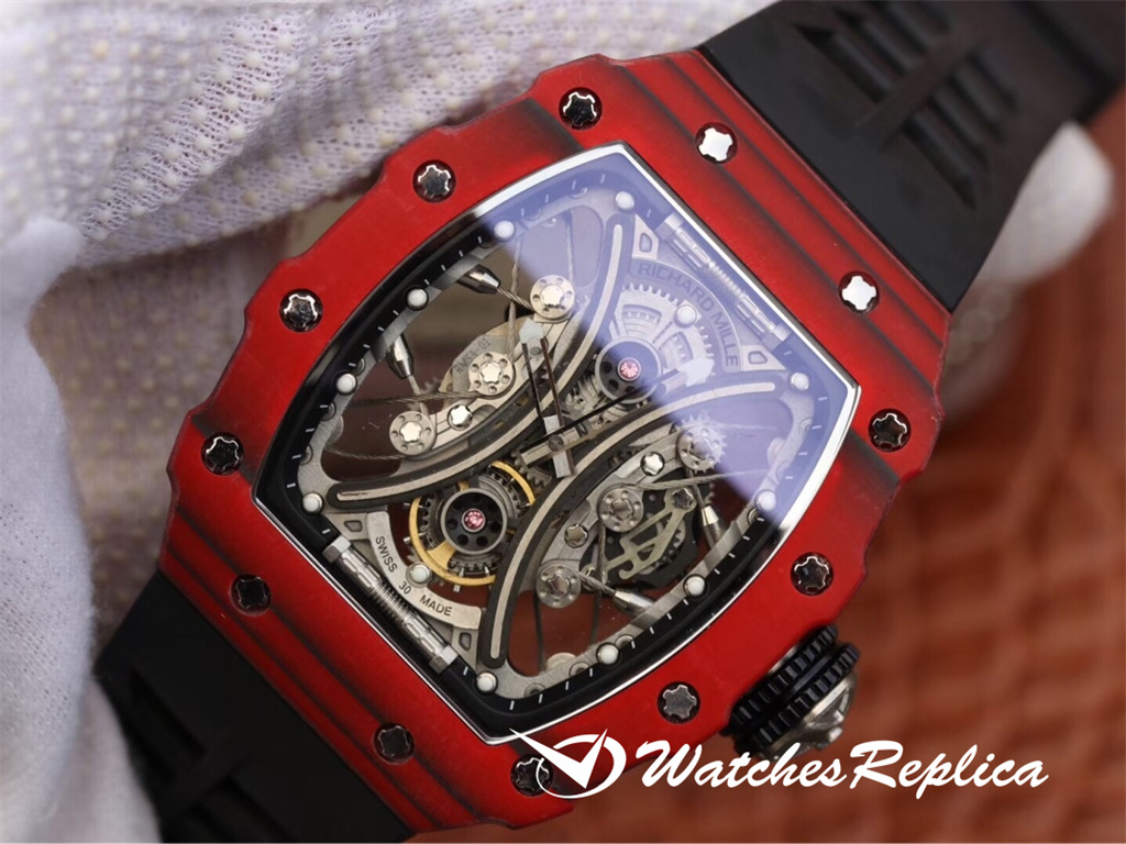 Richard Mille RM53-01 Tpt Carbon Fibre Orologi Replica-2