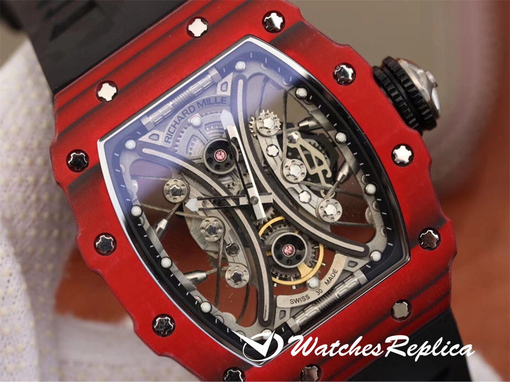 Richard Mille RM53-01 Tpt Carbon Fibre Orologi Replica-3
