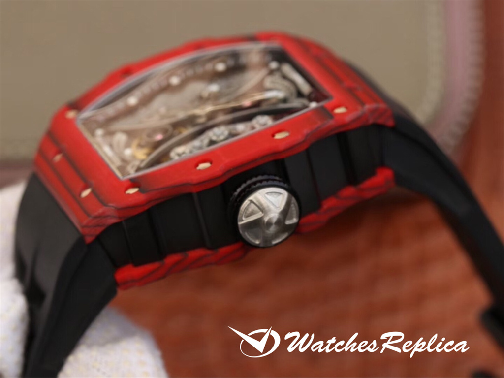 Richard Mille RM53-01 Tpt Carbon Fibre Orologi Replica-5