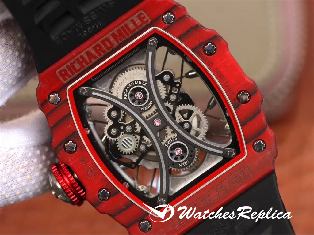 Richard Mille RM53-01 Tpt Carbon Fibre Orologi Replica-6