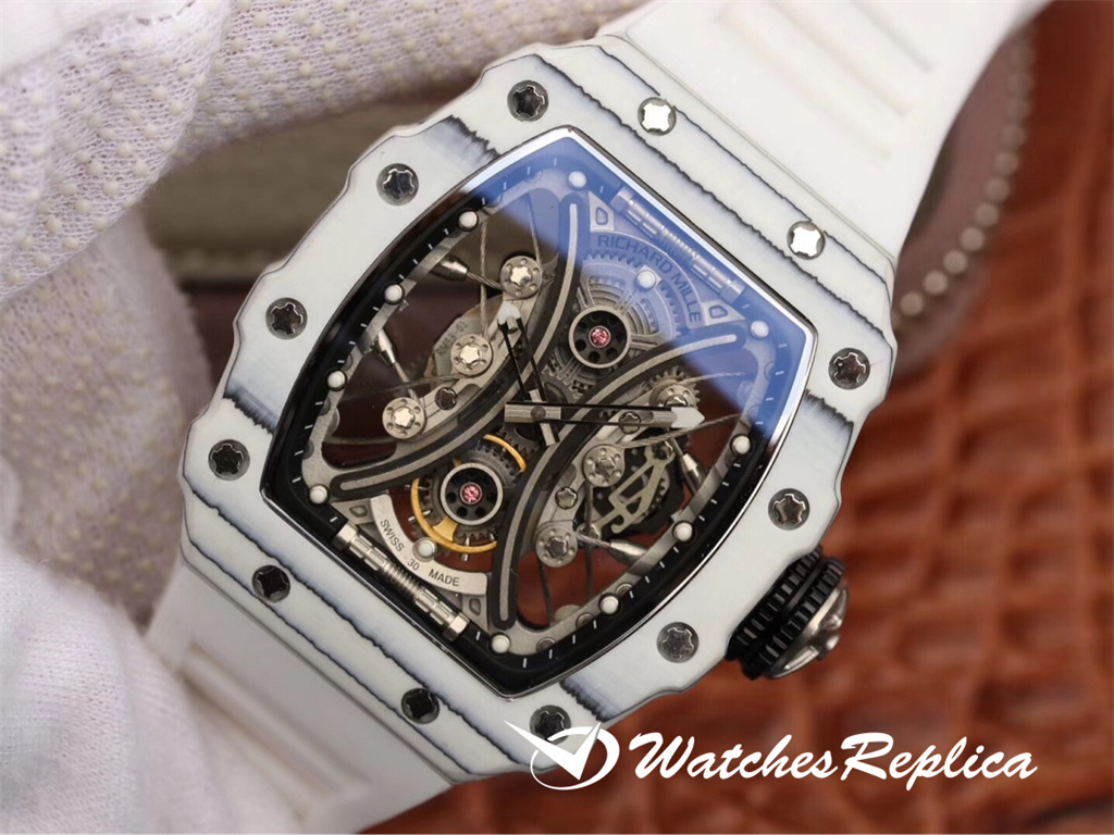 Caldo A Buon Mercato Richard Mille RM53-01 Tpt Carbon Fibre Orologi Replica-2