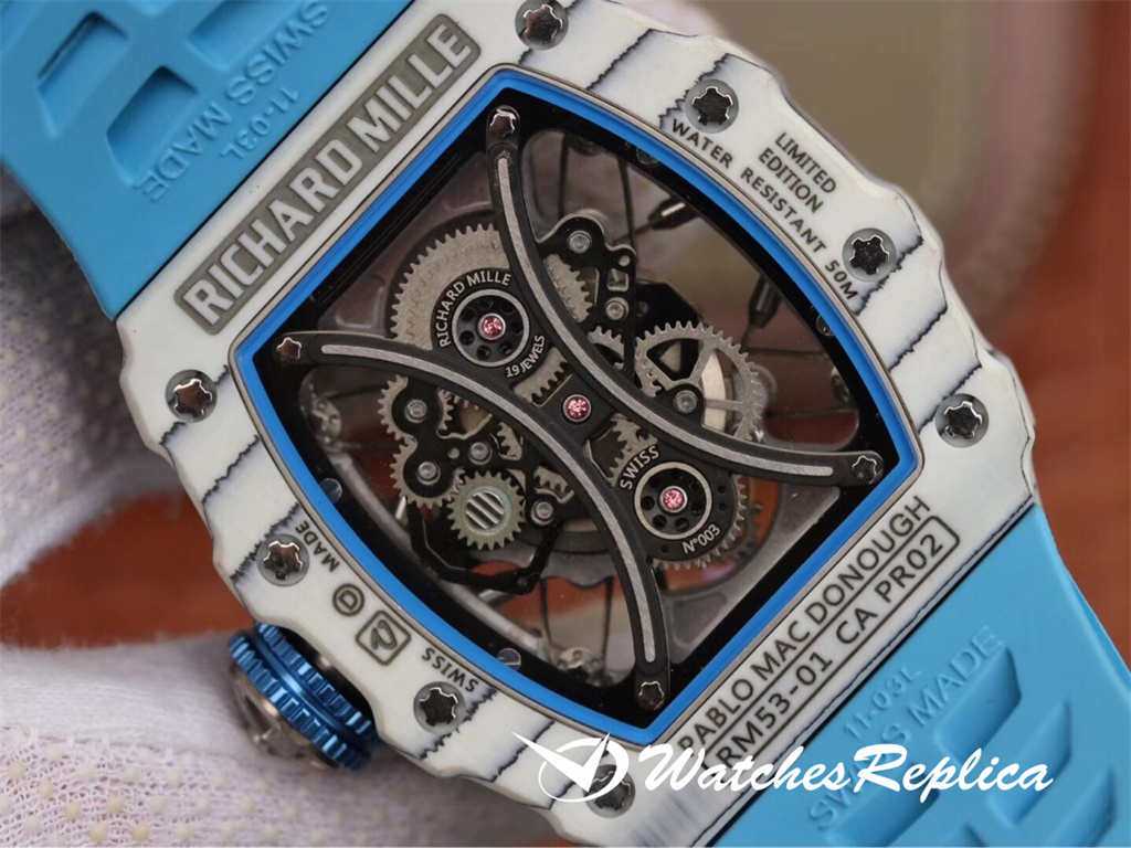 Chotto Richard Mille RM53-01 Tpt In Fibra Di Carbonio Tpt-6
