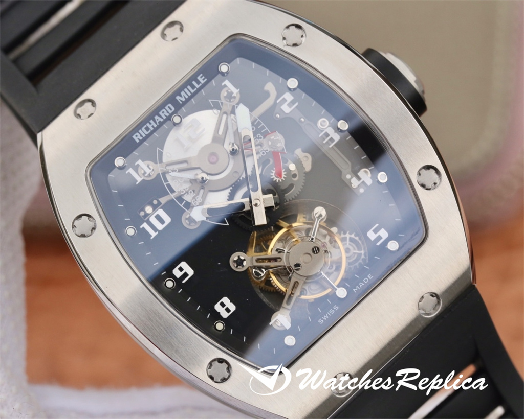 Perfect Top Richard Mille RM001 Real Tourbillon Upgrade Orologi Replica-2