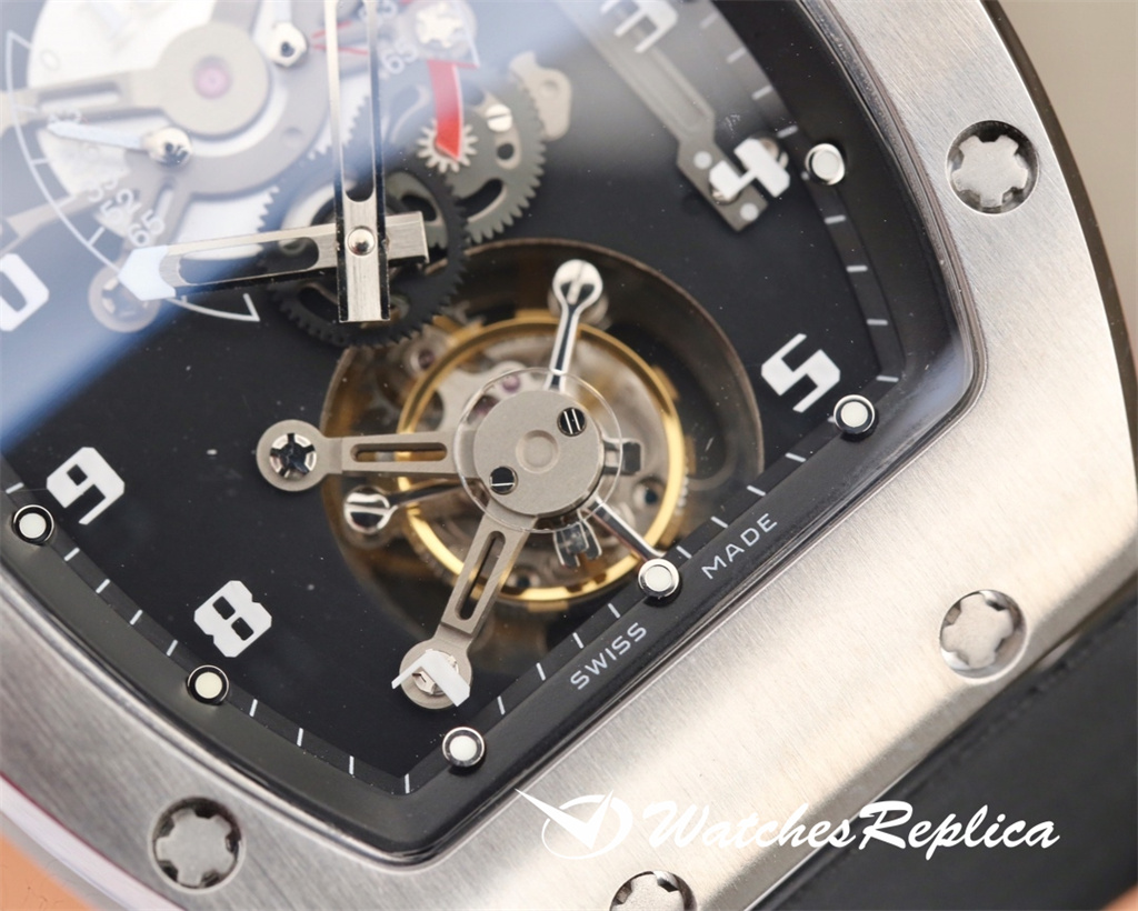 Perfect Top Richard Mille RM001 Real Tourbillon Upgrade Orologi Replica-4
