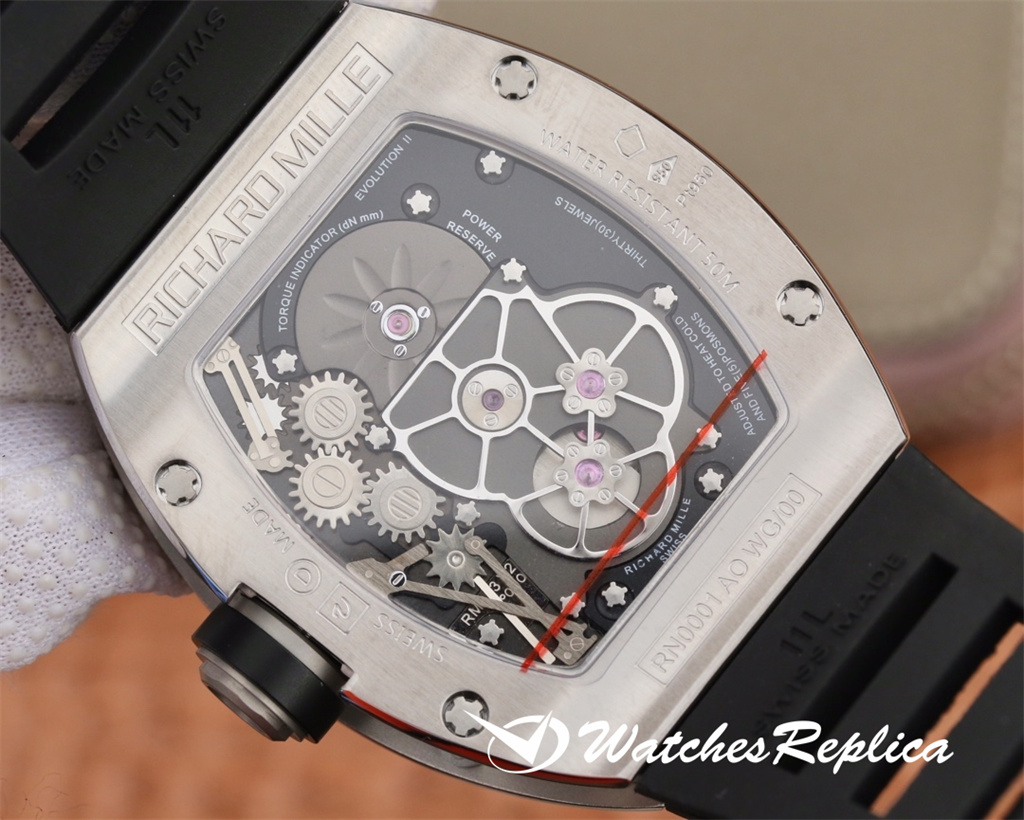 Perfect Top Richard Mille RM001 Real Tourbillon Upgrade Orologi Replica-7