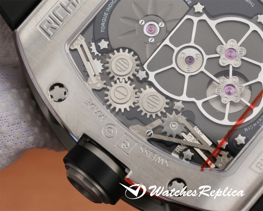 Perfect Top Richard Mille RM001 Real Tourbillon Upgrade Orologi Replica-8