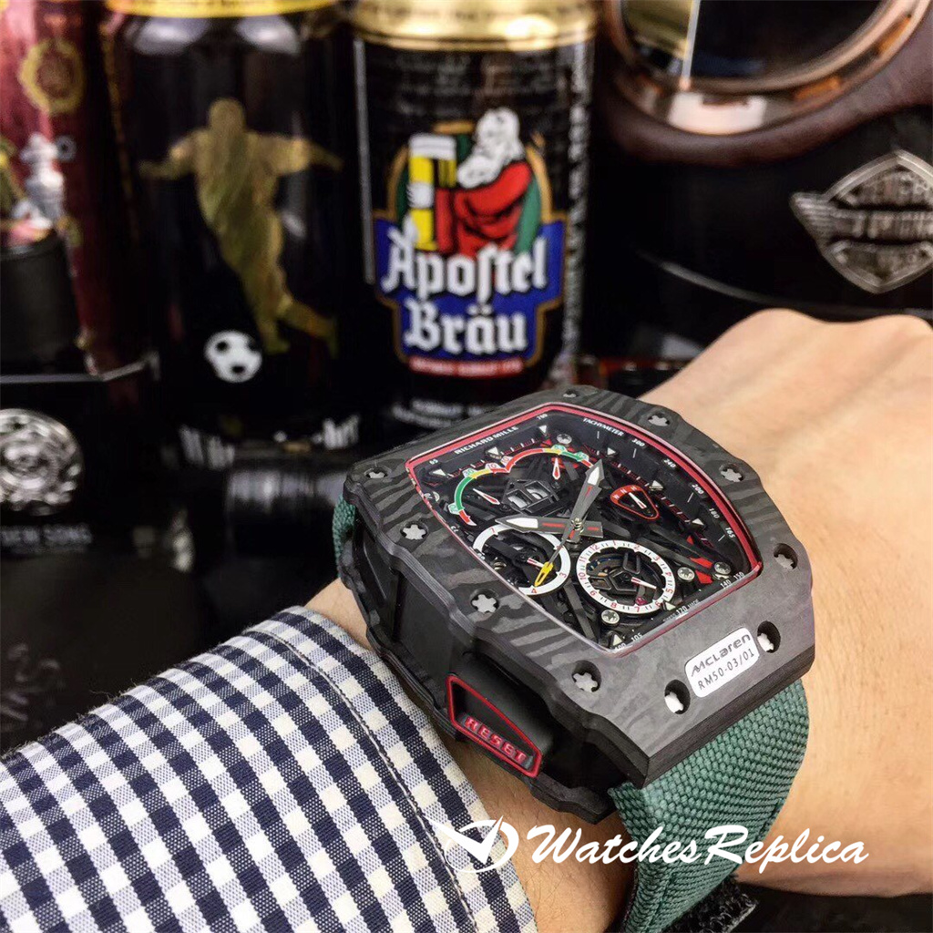 Richard Mille RM011 Series Carbon Fibre Upgrade V2 Orologi Replica-2
