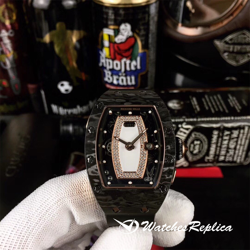 Richard Mille RM037 Red Lip Shell Face Series Orologi Replica-5