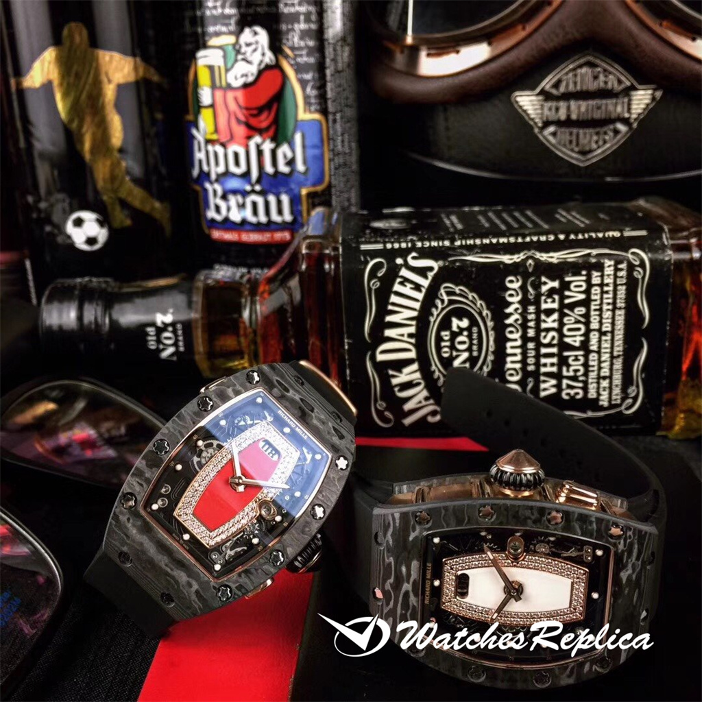 Richard Mille RM037 Red Lip Shell Face Series Orologi Replica-7
