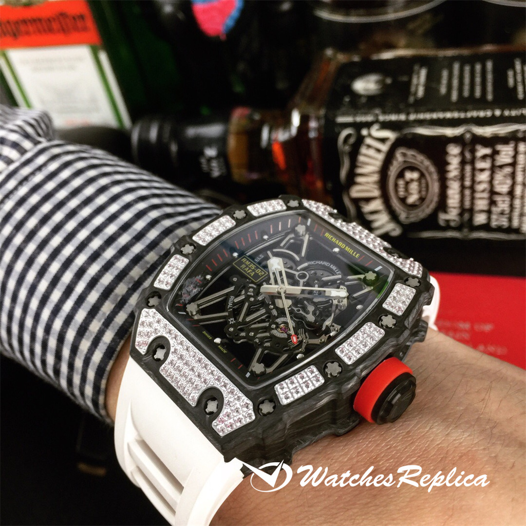 Richard Mille RM035-02 Nuovo Orologi Replica Da Bocche Ad Anello Di Diamanti-1