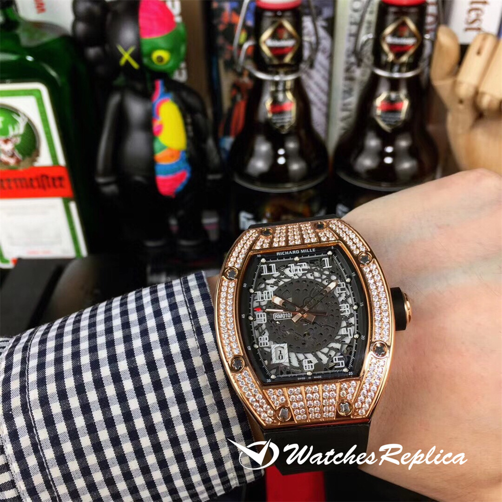Richard Mille RM010 New Craftsmanship, Fashion E More Avant-Garde Hollow Design Ultimi Modelli Speciali Orologi Replica-5