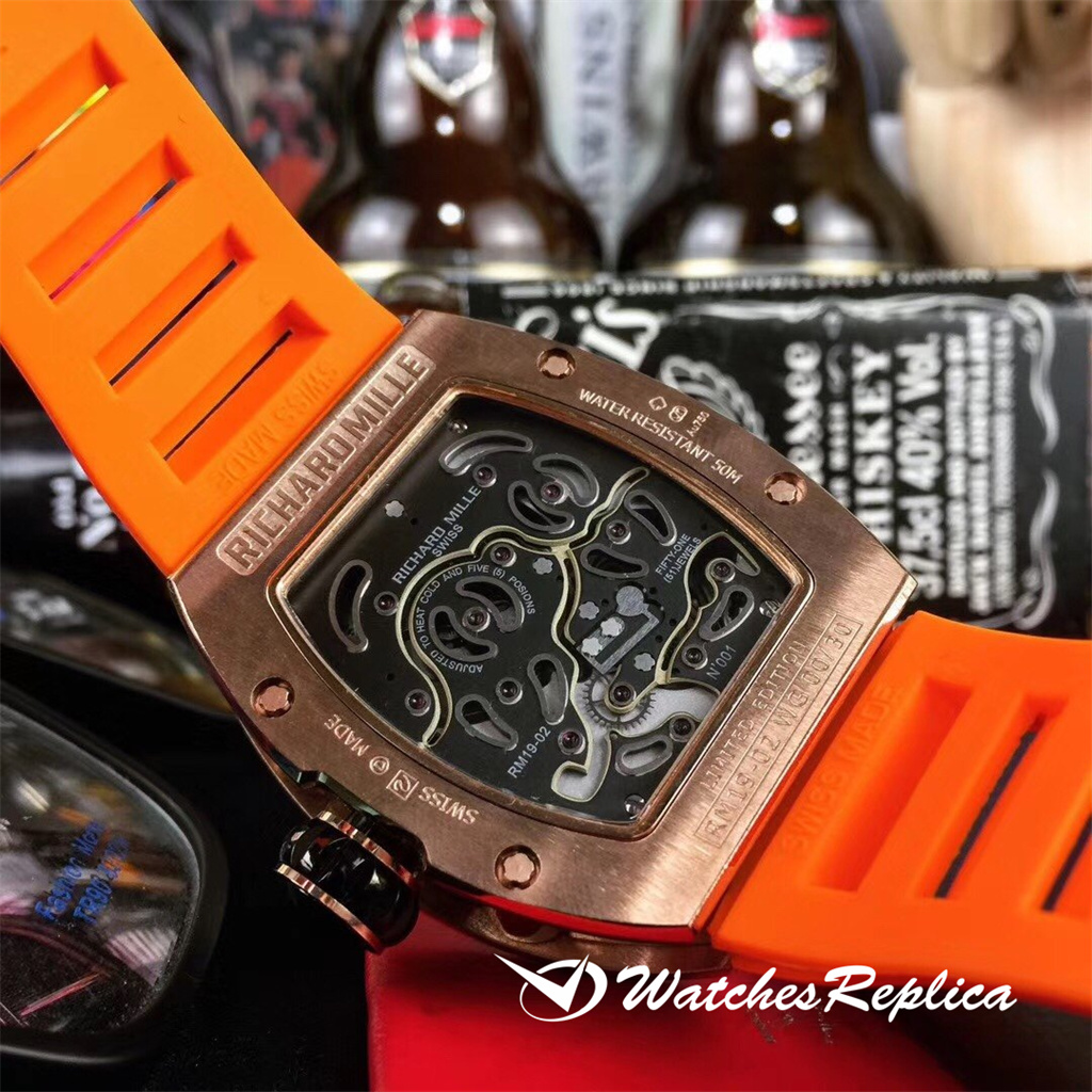 Richard Mille Richard Mille RM19 Orologi Replica "A Breve E Breve"-4