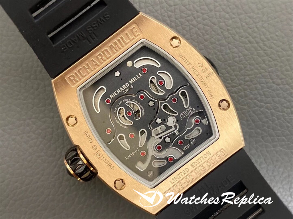 Richard Mille Richard Mille RM19 Orologi Replica "A Breve E Breve"-15