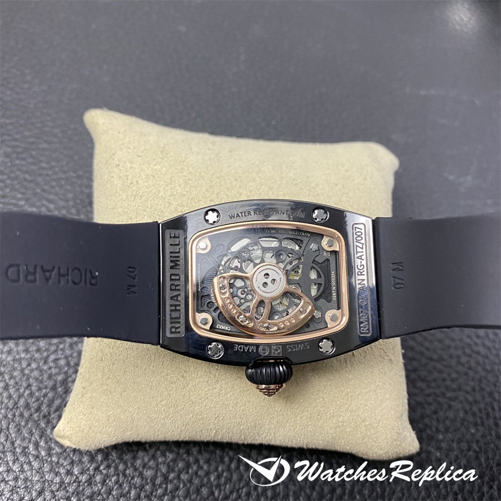 Richard Mille RM037 Red Lip Shell Face Series Orologi Replica-5
