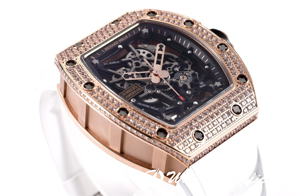 AAA Richard Mille RM035 Americas "American Bull" Orologi Replica Per Diamanti Diffuso Di Lusso CoMMemorativo-5