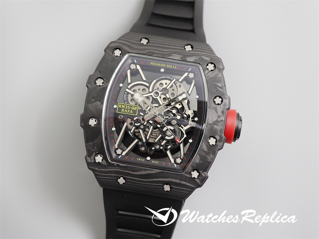 Richard Mille RM035 V3 Versione Aggiornata Dell'Originale Orologi Replica In Fibra Di Carbonio-1