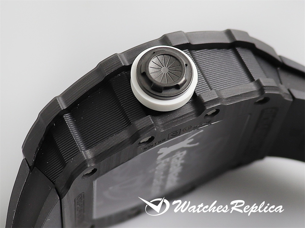 AAA Quality Richard Mille RM035 V3 Versione Aggiornata Dell'Originale Carbon Fibre Orologi Replica-5