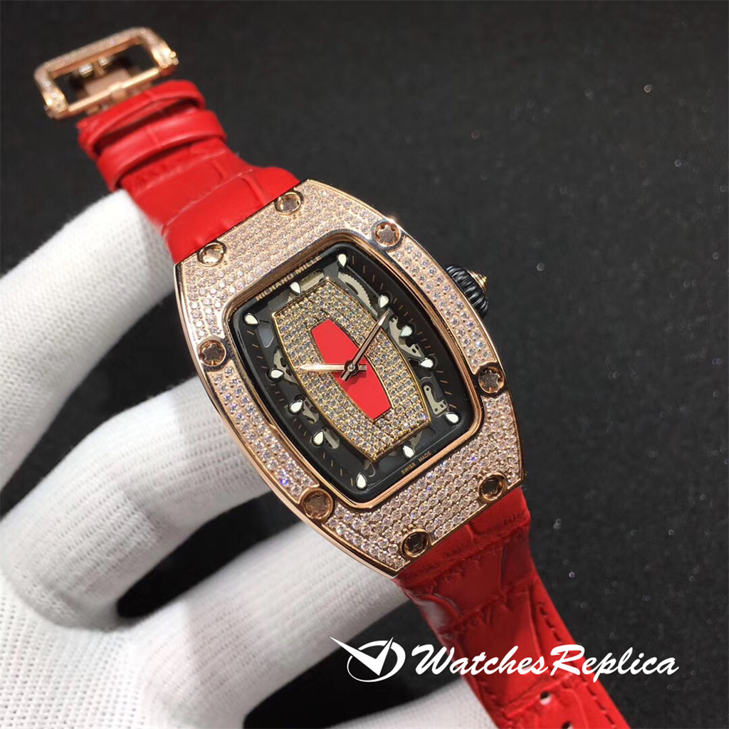 Perfetto Top Richard Mille RM 007 Ladies'Orologi Replica-2