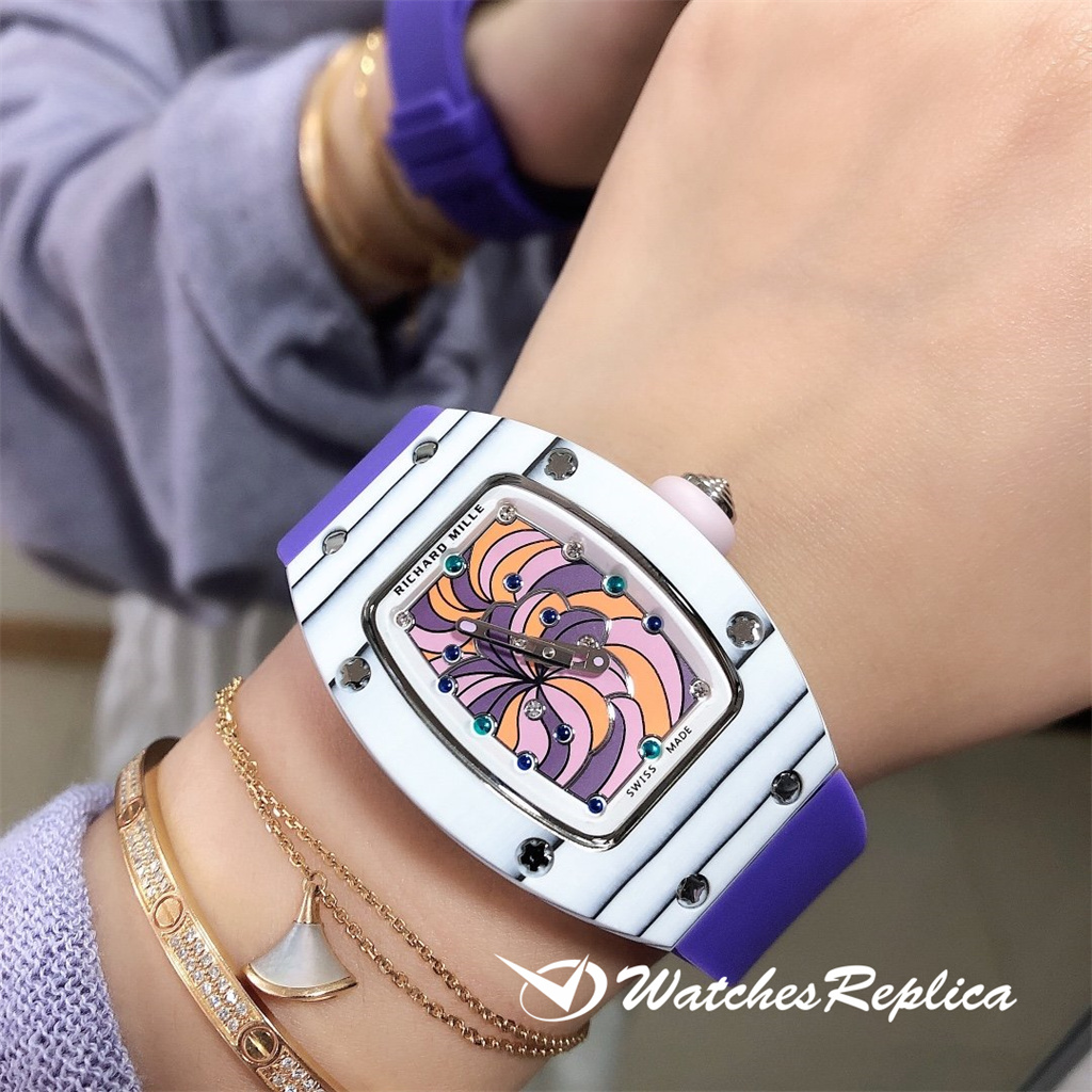 AAA Quality Richard Mille Enamel Marshmallow RM07-03 Cupcake Orologi Replica-3