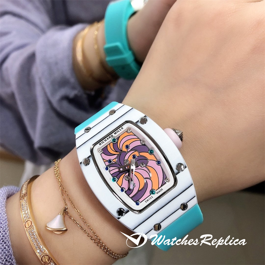 AAA Quality Richard Mille Enamel Marshmallow RM07-03 Cupcake Orologi Replica-2