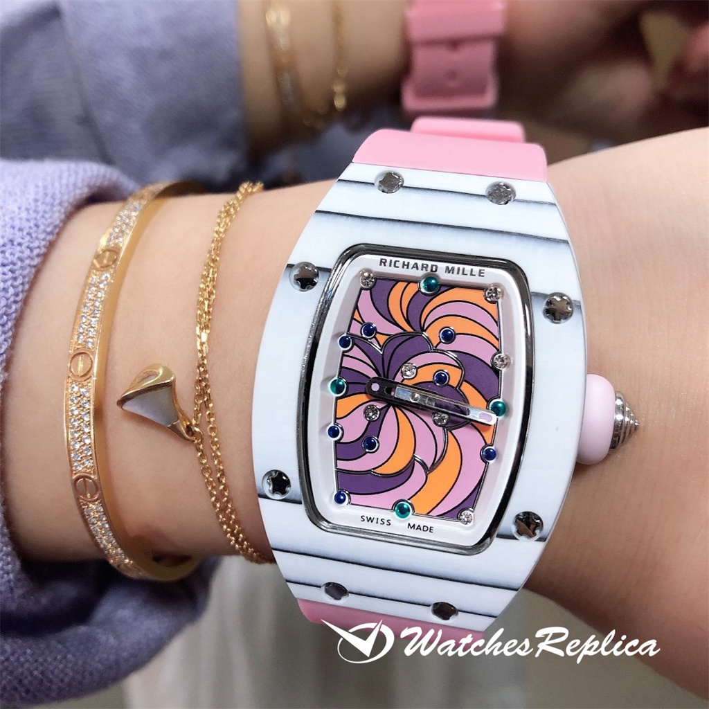 AAA Quality Richard Mille Enamel Marshmallow RM07-03 Cupcake Orologi Replica-5