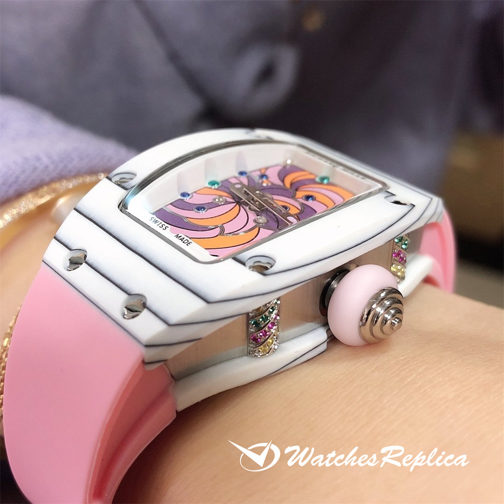 AAA Quality Richard Mille Enamel Marshmallow RM07-03 Cupcake Orologi Replica-7