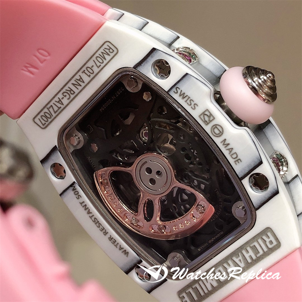 AAA Quality Richard Mille Enamel Marshmallow RM07-03 Cupcake Orologi Replica-11