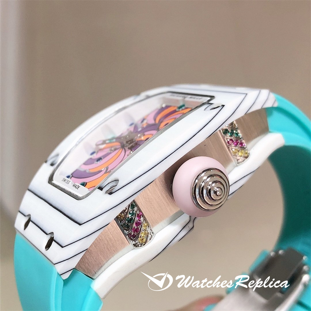 AAA Quality Richard Mille Enamel Marshmallow RM07-03 Cupcake Orologi Replica-14