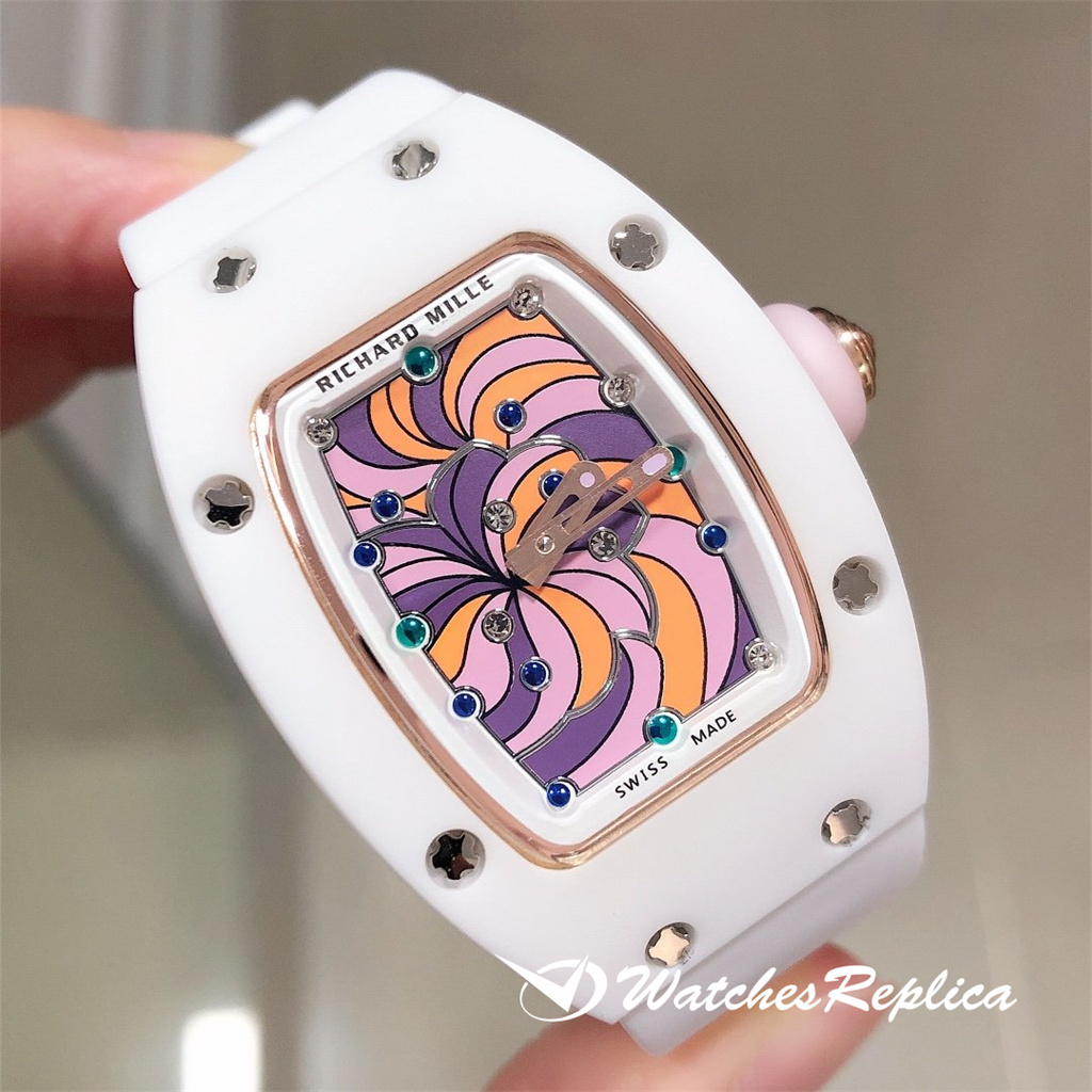 AAA Quality Richard Mille Enamel Marshmallow RM07-03 Cupcake Orologi Replica-20