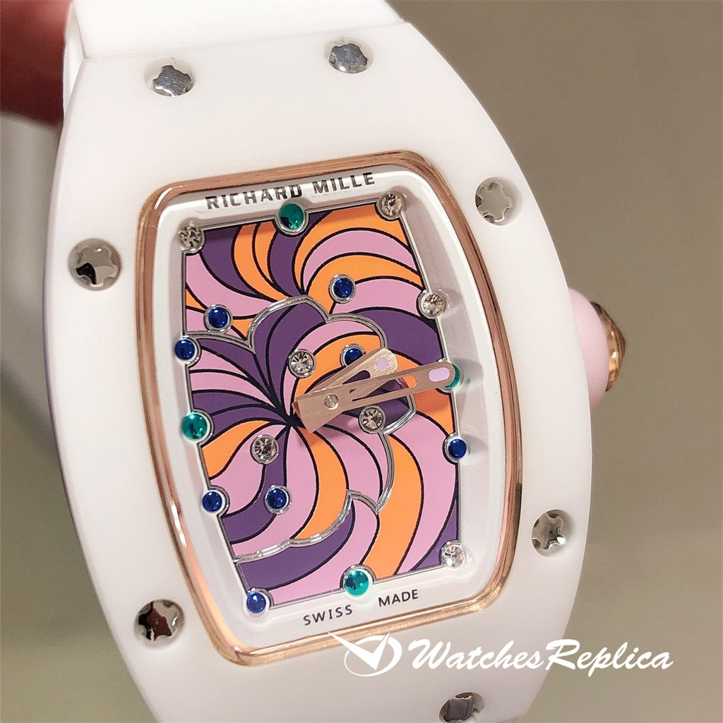 AAA Quality Richard Mille Enamel Marshmallow RM07-03 Cupcake Orologi Replica-21