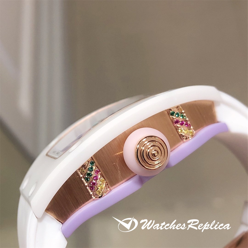 AAA Quality Richard Mille Enamel Marshmallow RM07-03 Cupcake Orologi Replica-22