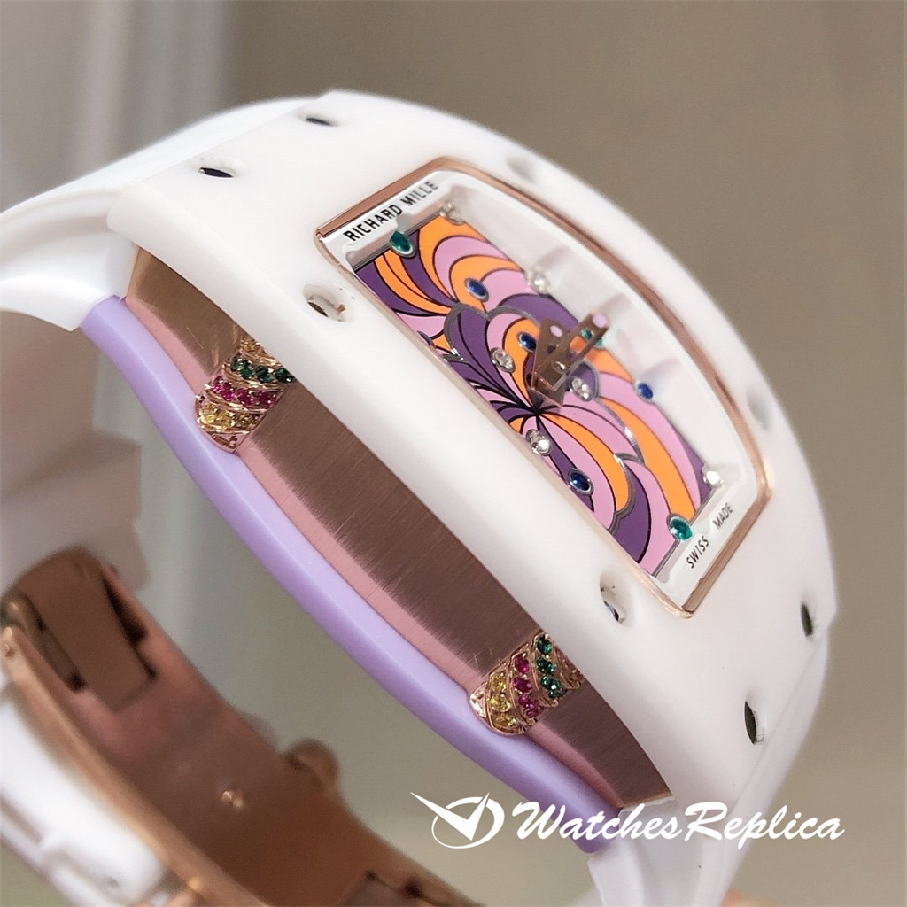 AAA Quality Richard Mille Enamel Marshmallow RM07-03 Cupcake Orologi Replica-23