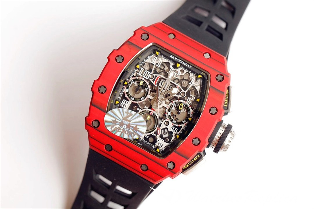 Richard Mille RM011 RM 011 Red Qtpt Orologi Replica-2