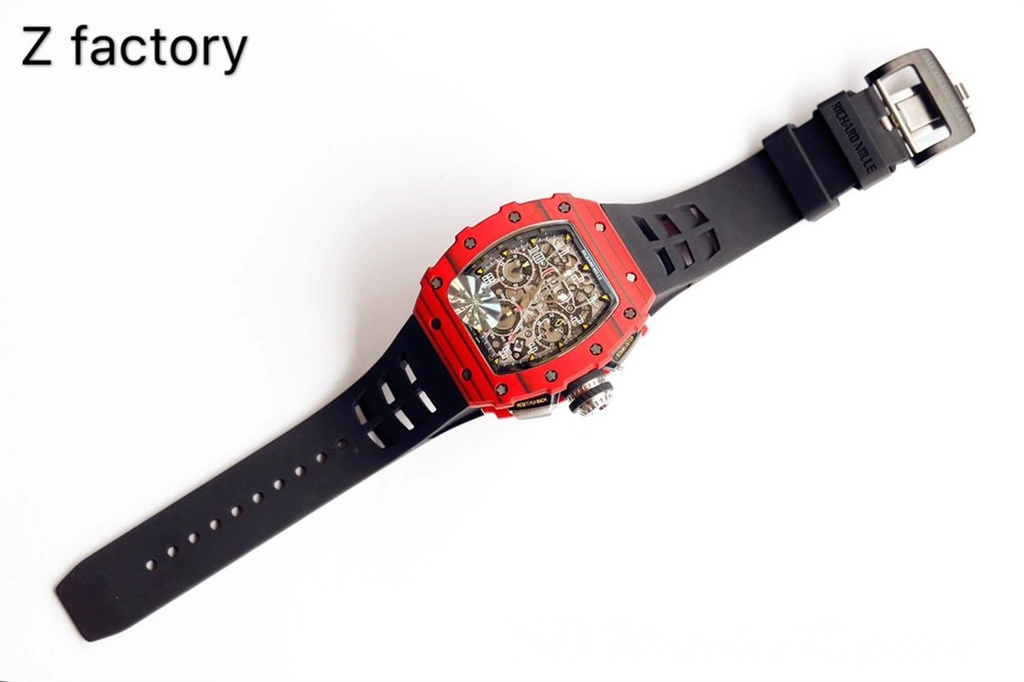 Richard Mille RM011 RM 011 Red Qtpt Orologi Replica-8