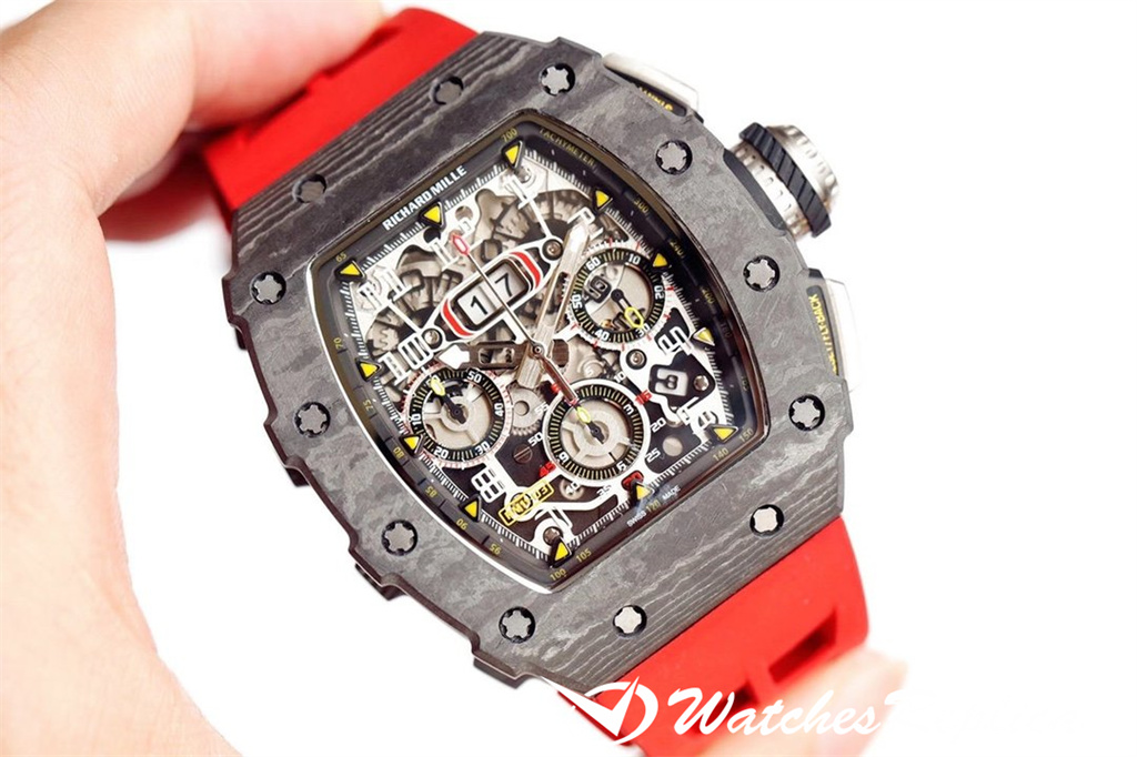 Richard Mille RM011 Ntptt Carbon Fiber Woll-2