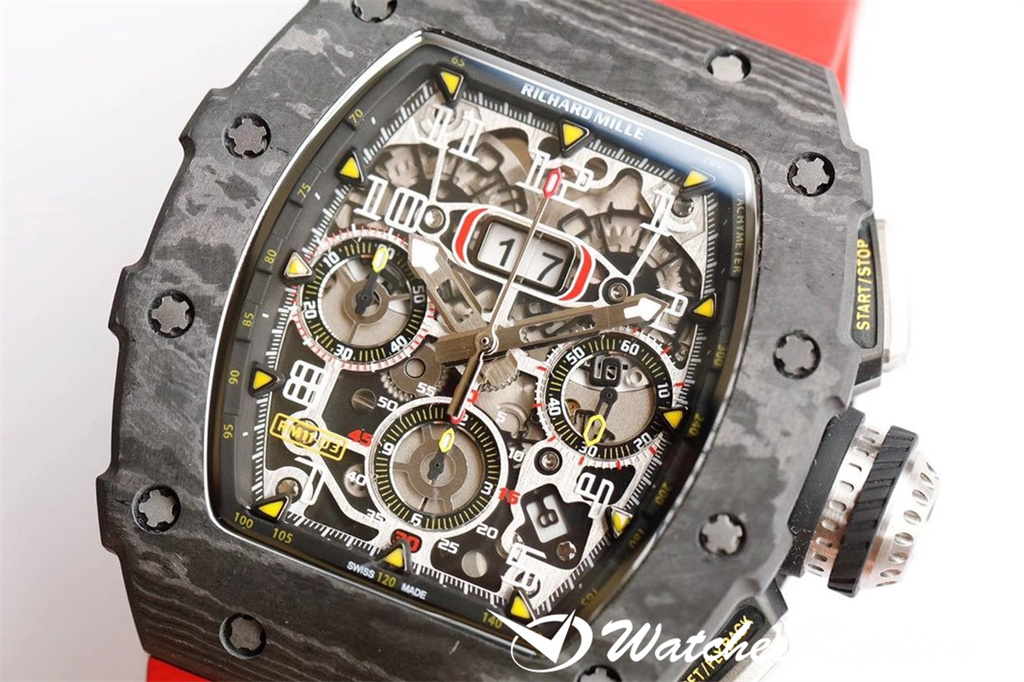 Richard Mille RM011 Ntptt Carbon Fiber Woll-3