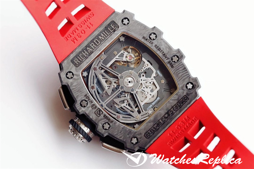 Richard Mille RM011 Ntptt Carbon Fiber Woll-6