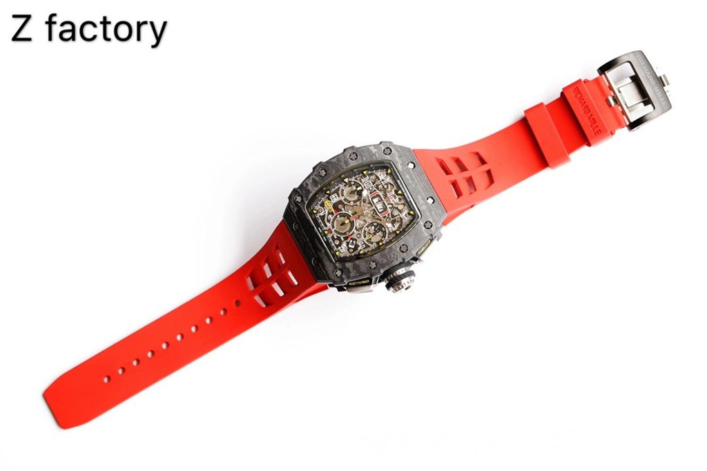 Richard Mille RM011 Ntptt Carbon Fiber Woll-8
