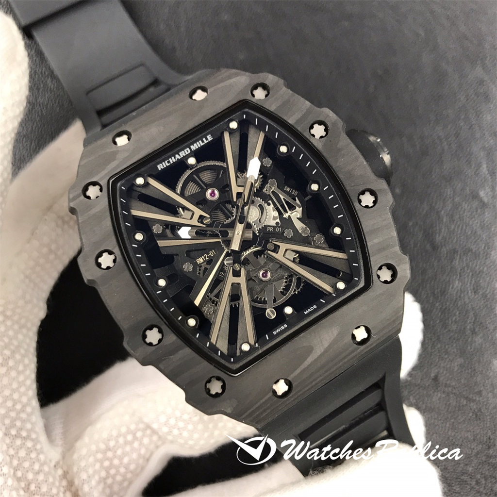 Richard Mille RM12-01 Versione In Fibra Di Carbonio-1