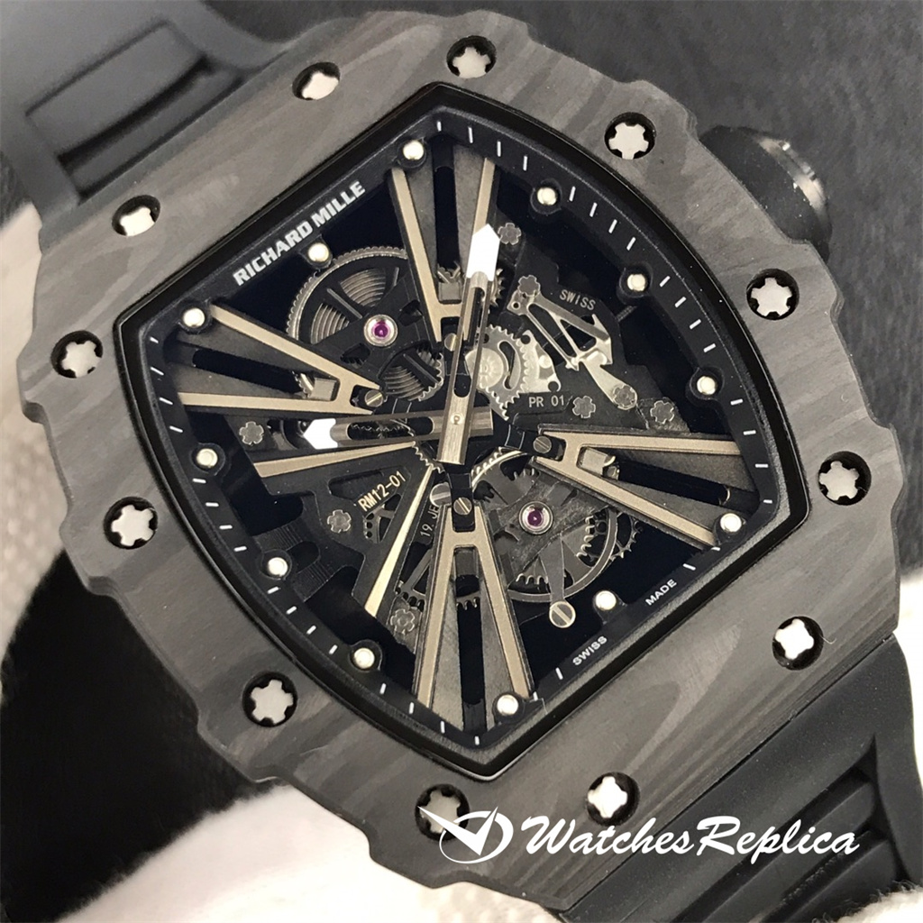 Richard Mille RM12-01 Versione In Fibra Di Carbonio-3